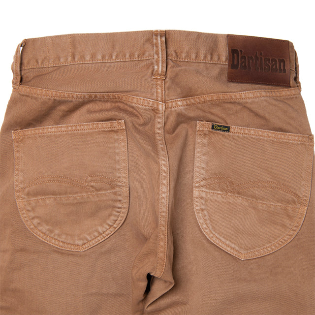Kaki-Dyed Eastern Jeans [1840-KAKI]