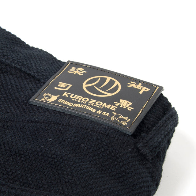 Kyoto Black Patterned Dyed Sashiko Jeans [1877]