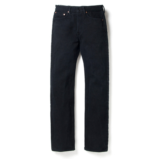 Kyoto Black Patterned Dyed Sashiko Jeans [1877]