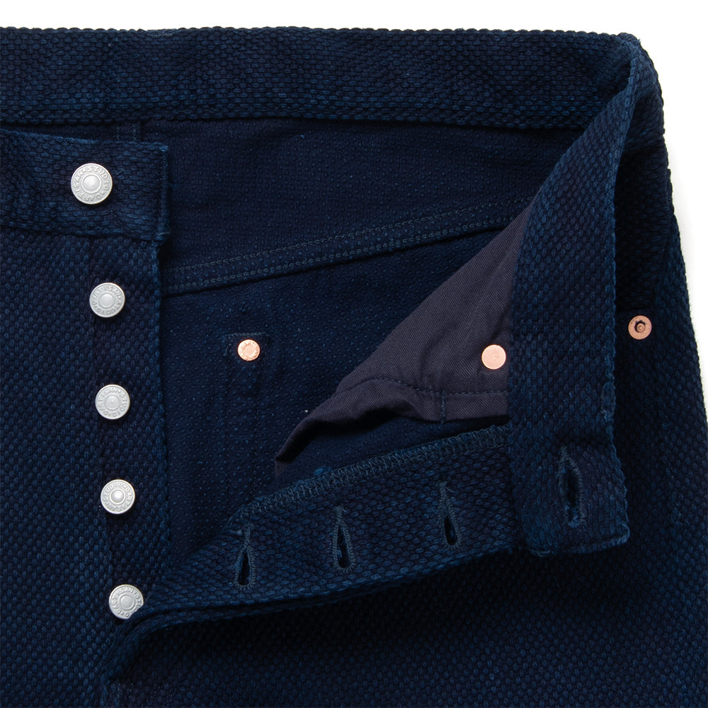 Selvedge Sashiko Jeans [1907] - Big Size