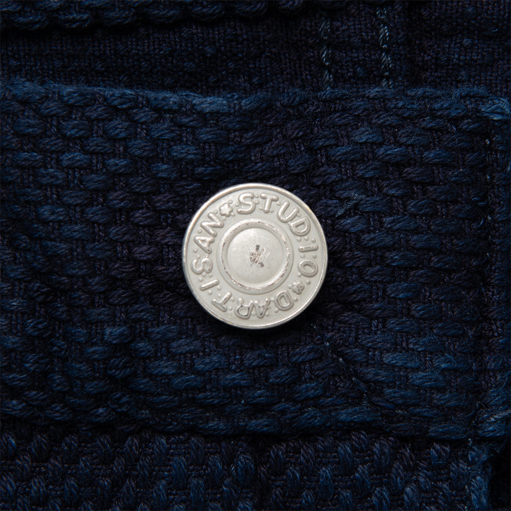 Selvedge Sashiko Jeans [1907] - Big Size