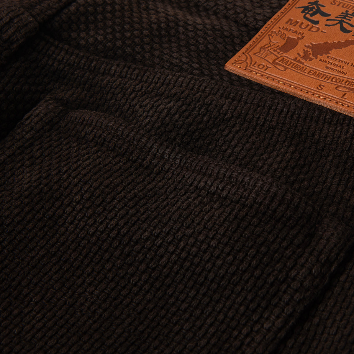 Amami Oshima Mud-Dyed Sashiko Jeans [1914]