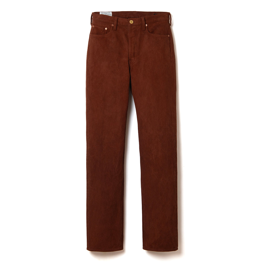 Amami Oshima Mud-Dyed Sashiko Jeans [1914] - Big Size