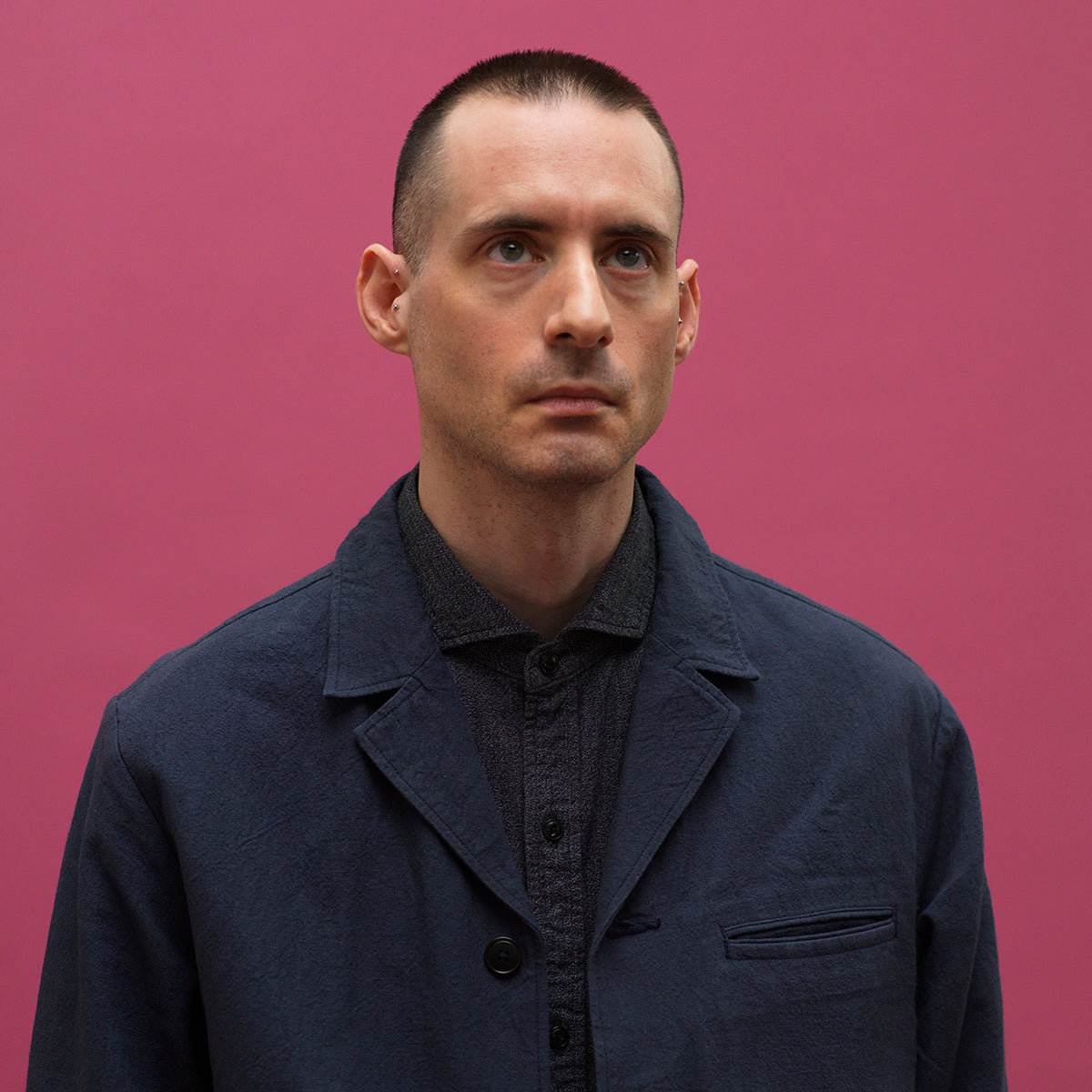 Cotton Linen Sack Jacket  [OR-4313]