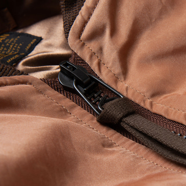 Persimmon-Dyed MA-1 Jacket [4599]