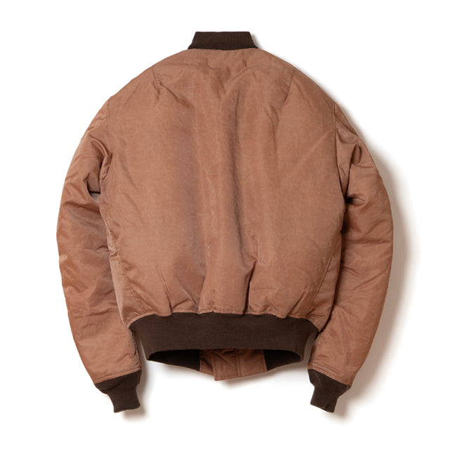 Persimmon-Dyed MA-1 Jacket [4599]