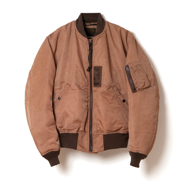 Persimmon-Dyed MA-1 Jacket [4599]