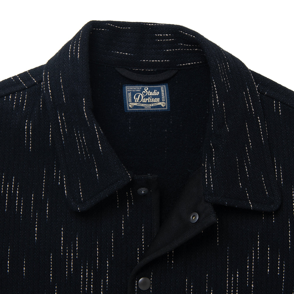 Kasuri Dyed Beach Cross Jacket [4616]