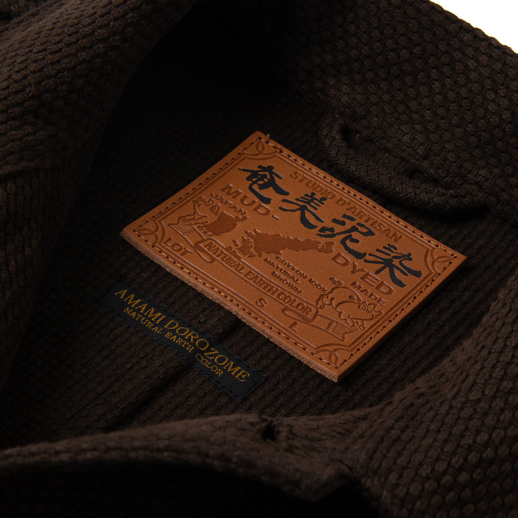 Amami Oshima Mud-Dyed Sashiko Jacket [4632]
