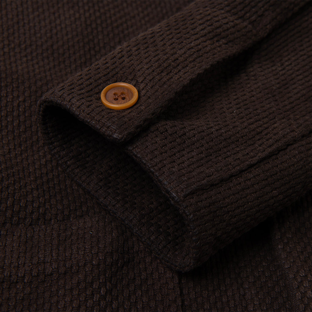 Amami Oshima Mud-Dyed Sashiko Jacket [4632]