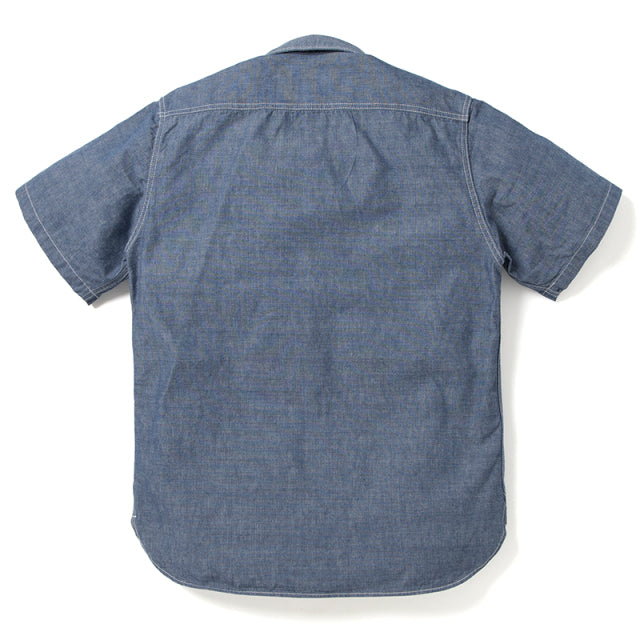 Chambray Short Sleeve Work Shirt [5333A-S]