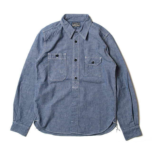 Chambray Long Sleeve Work Shirt [5333A]