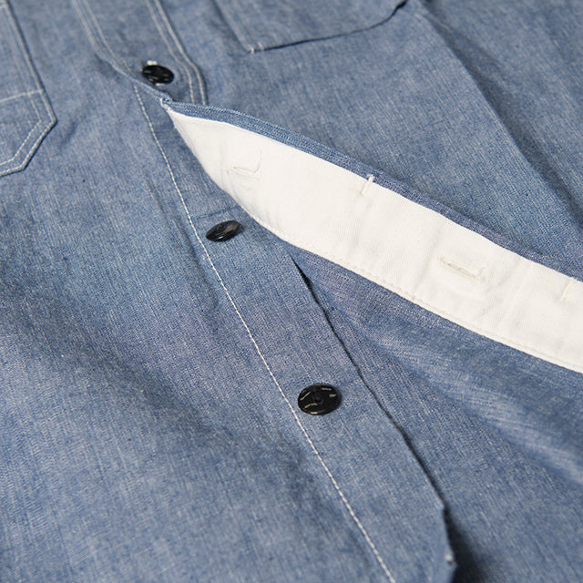 Chambray Long Sleeve Work Shirt [5333A]