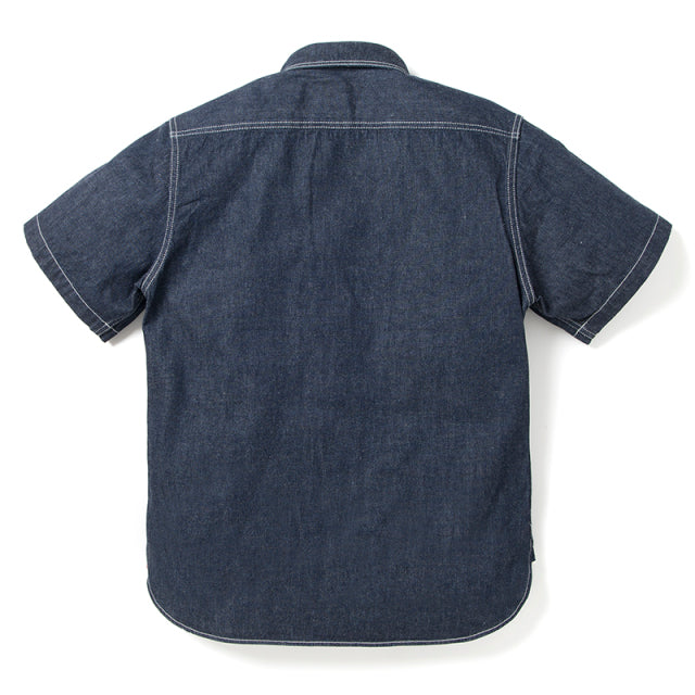 Denim Short Sleeve Work Shirt [5333B-S]