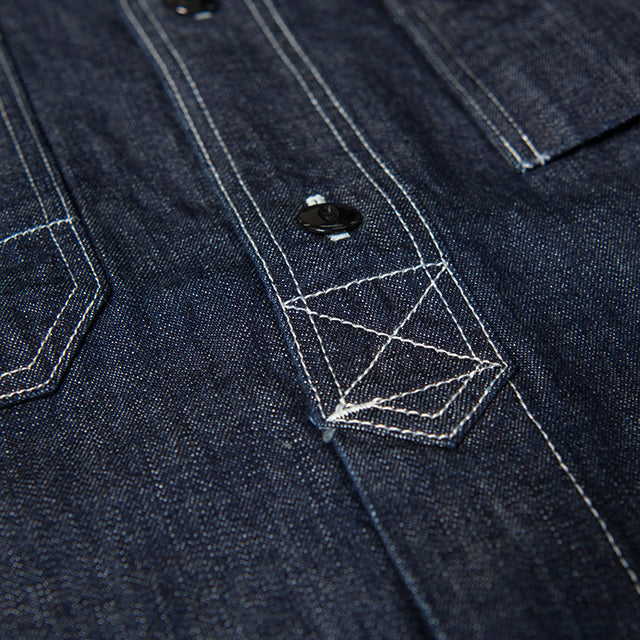 Denim Long Sleeve Work Shirt [5333B]