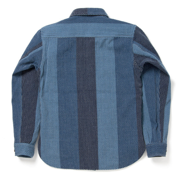 Katsuo Sashiko Shirt [5658]