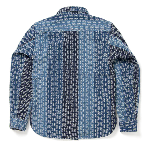 Katsuo Sashiko Shirt [5658]