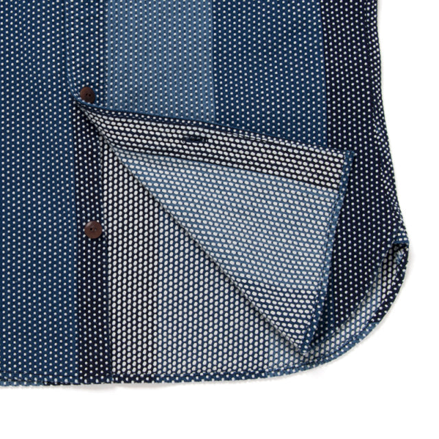 Katsuo Sashiko Shirt [5658]