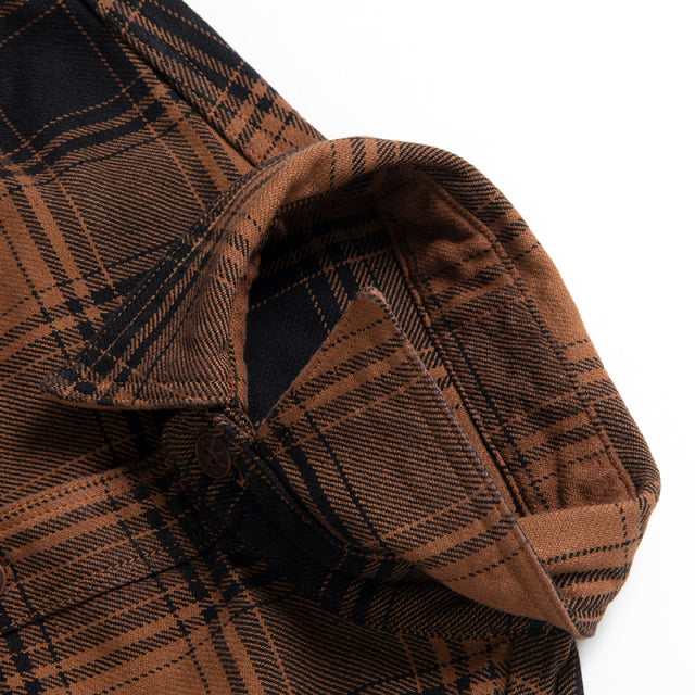 Kakishibu Flannel Shirt [5659]