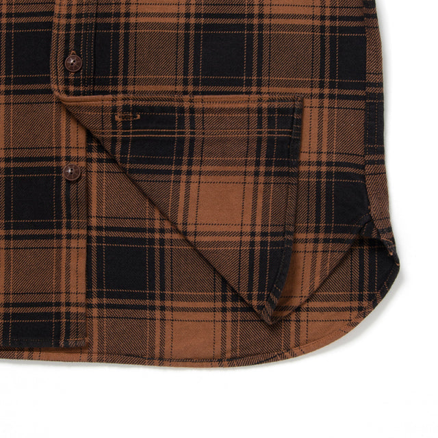 Kakishibu Flannel Shirt [5659]