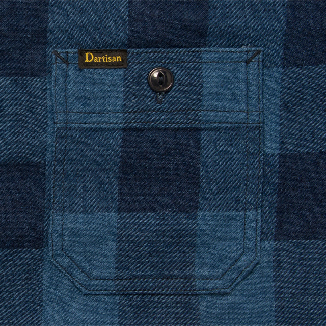 Indigo Check Shirt [5674]