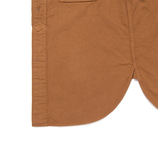 Kaki-Dyed Short Sleeve Shirt [5675-KAKI]