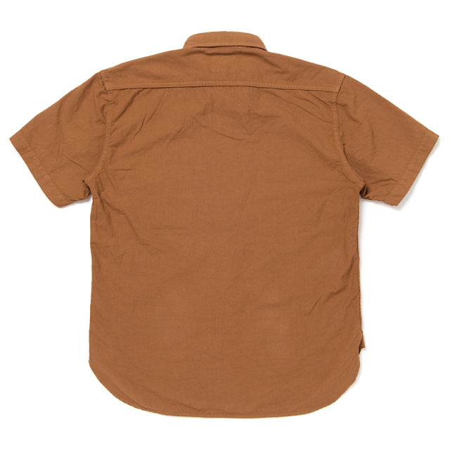 Kaki-Dyed Short Sleeve Shirt [5675-KAKI]