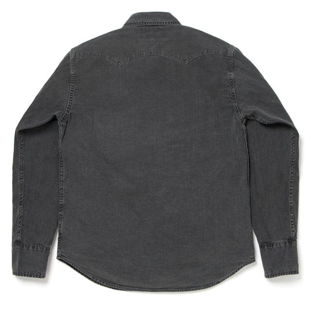 Natural Dyed Denim Shirt [5680]