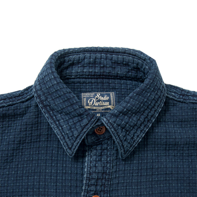 Indigo Sashiko Shirt [5689]