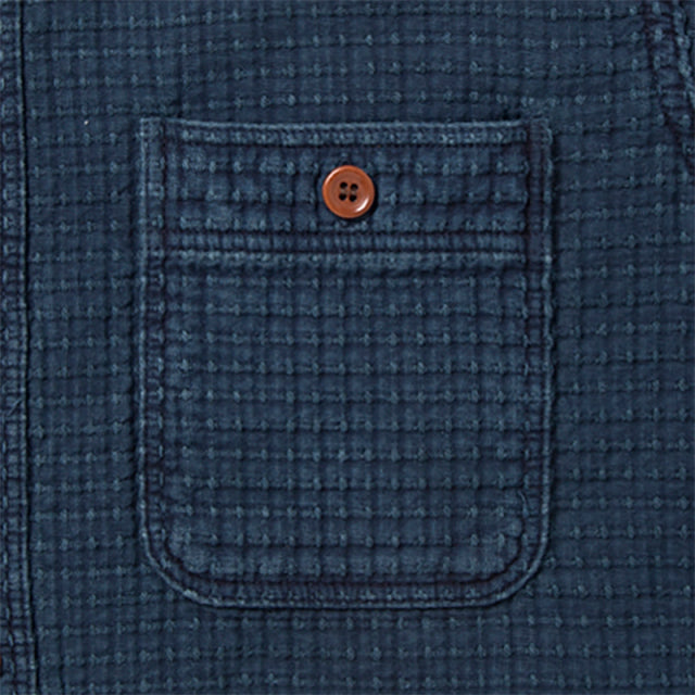 Indigo Sashiko Shirt [5689]