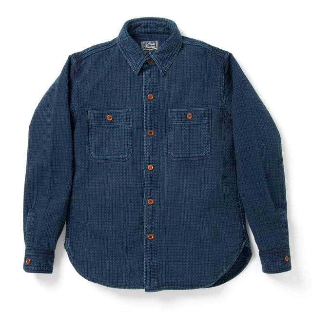 Indigo Sashiko Shirt [5689]
