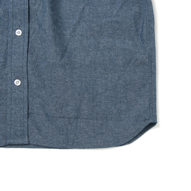 Chambray Button-Down Shirt [5693]