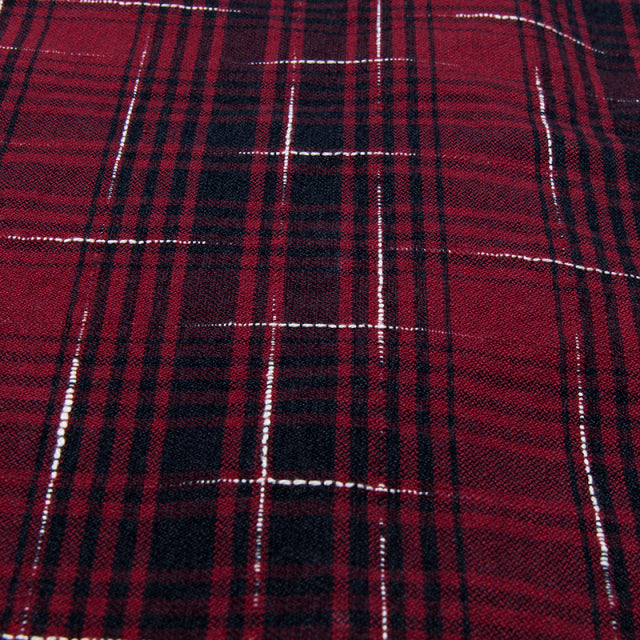 Distressed Ikat Check Shirt [5698]