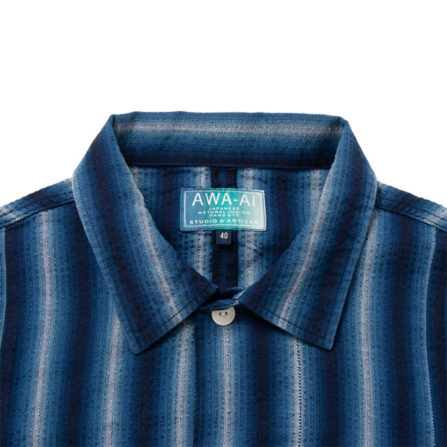 Awa Shijira Weave Long Sleeve Shirt [5706A]