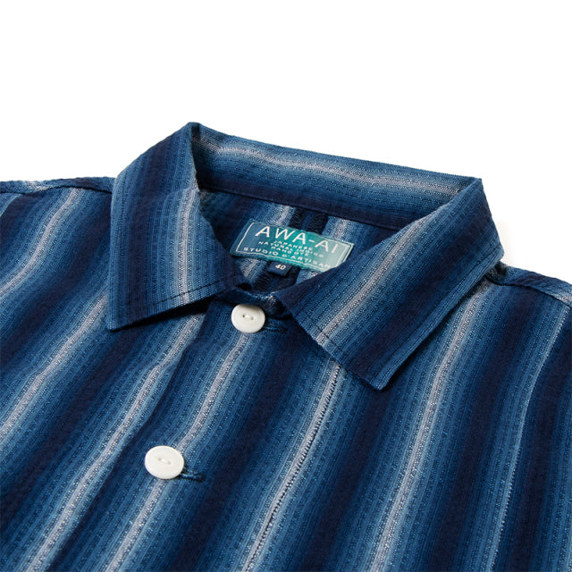 Awa Shijira Weave Long Sleeve Shirt [5706A]