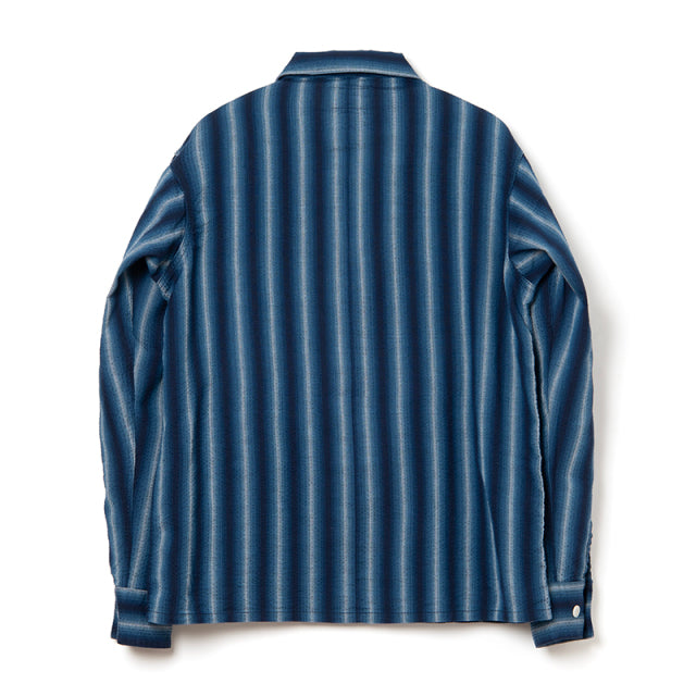 Awa Shijira Weave Long Sleeve Shirt [5706A]