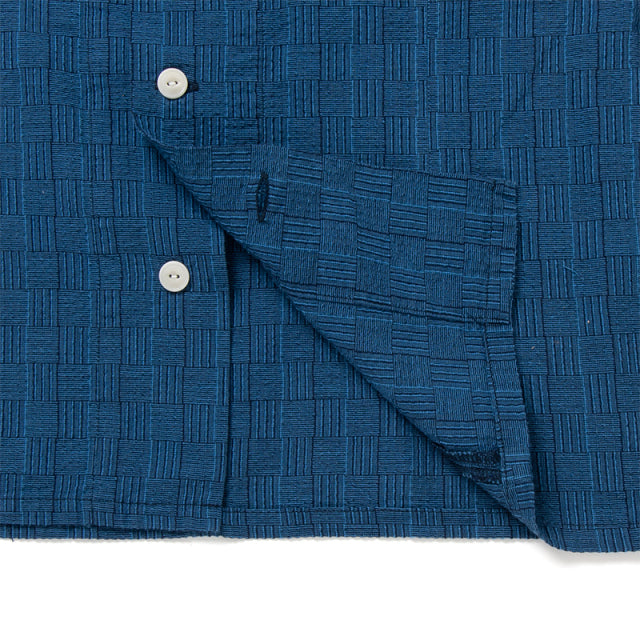 Awa Shijira Weave Long Sleeve Shirt [5706B]