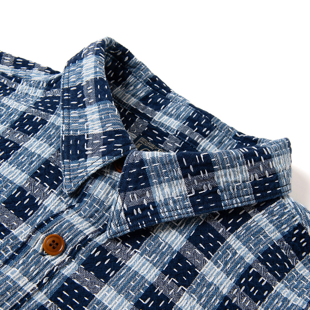 Indigo Workwear Long Sleeve Shirt [5737]
