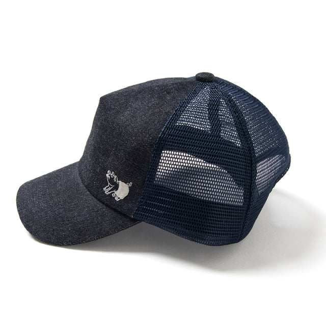 Denim Mesh Cap [7551]