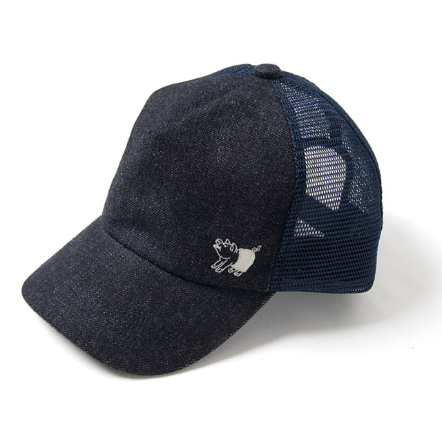 Denim Mesh Cap [7551]