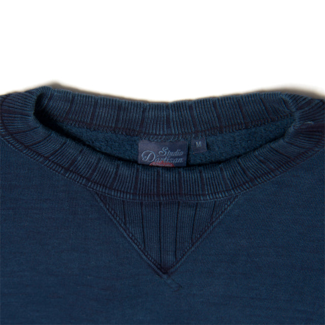 Indigo Loop-Woven Sweatshirt [8036]