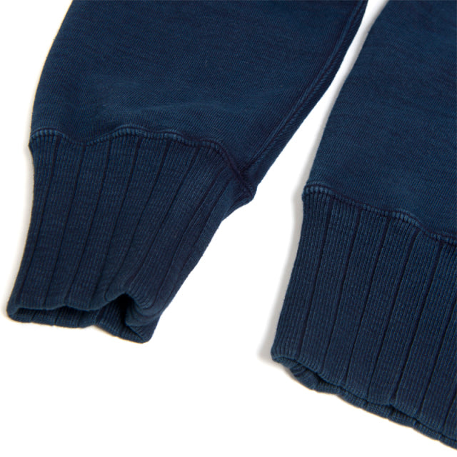 Indigo Loop-Woven Sweatshirt [8036]