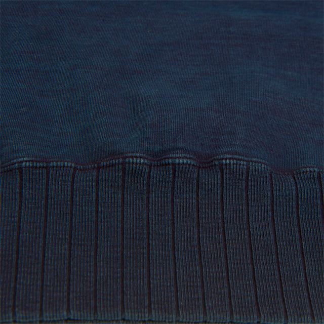 Indigo Loop-Woven Sweatshirt [8036]