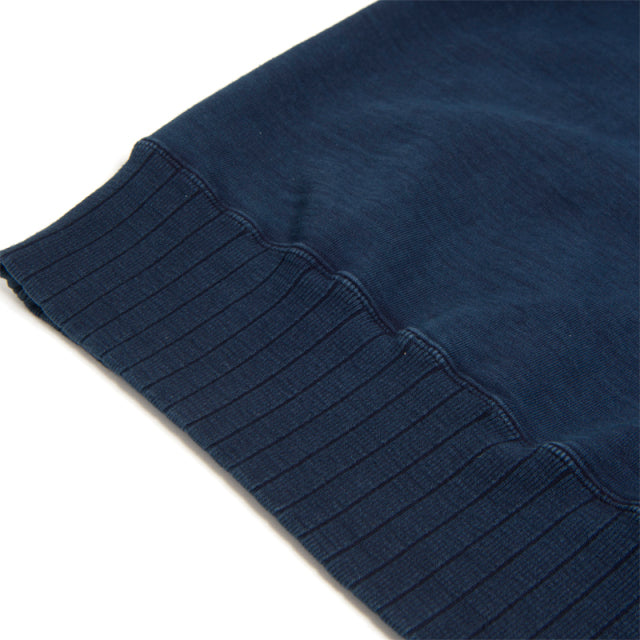 Indigo Loop-Woven Sweatshirt [8036]