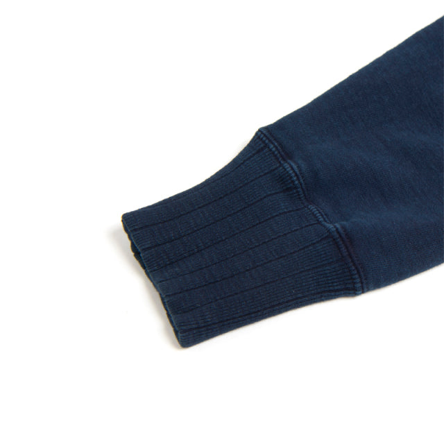 Indigo Loop-Woven Sweatshirt [8036]