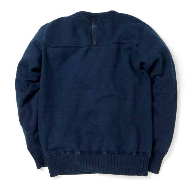 Indigo Loop-Woven Sweatshirt [8036]