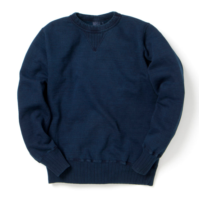 Indigo Loop-Woven Sweatshirt [8036]