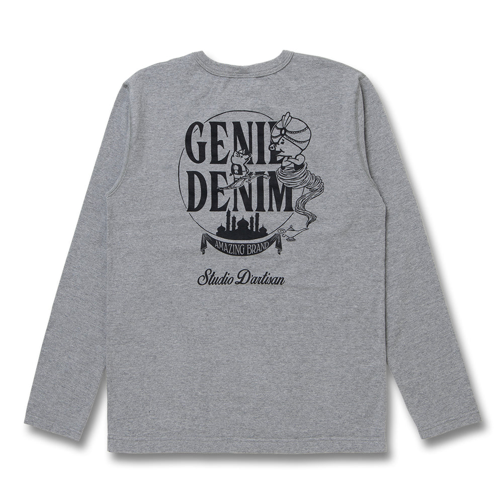 Printed Long Sleeve T-Shirt [8195A]