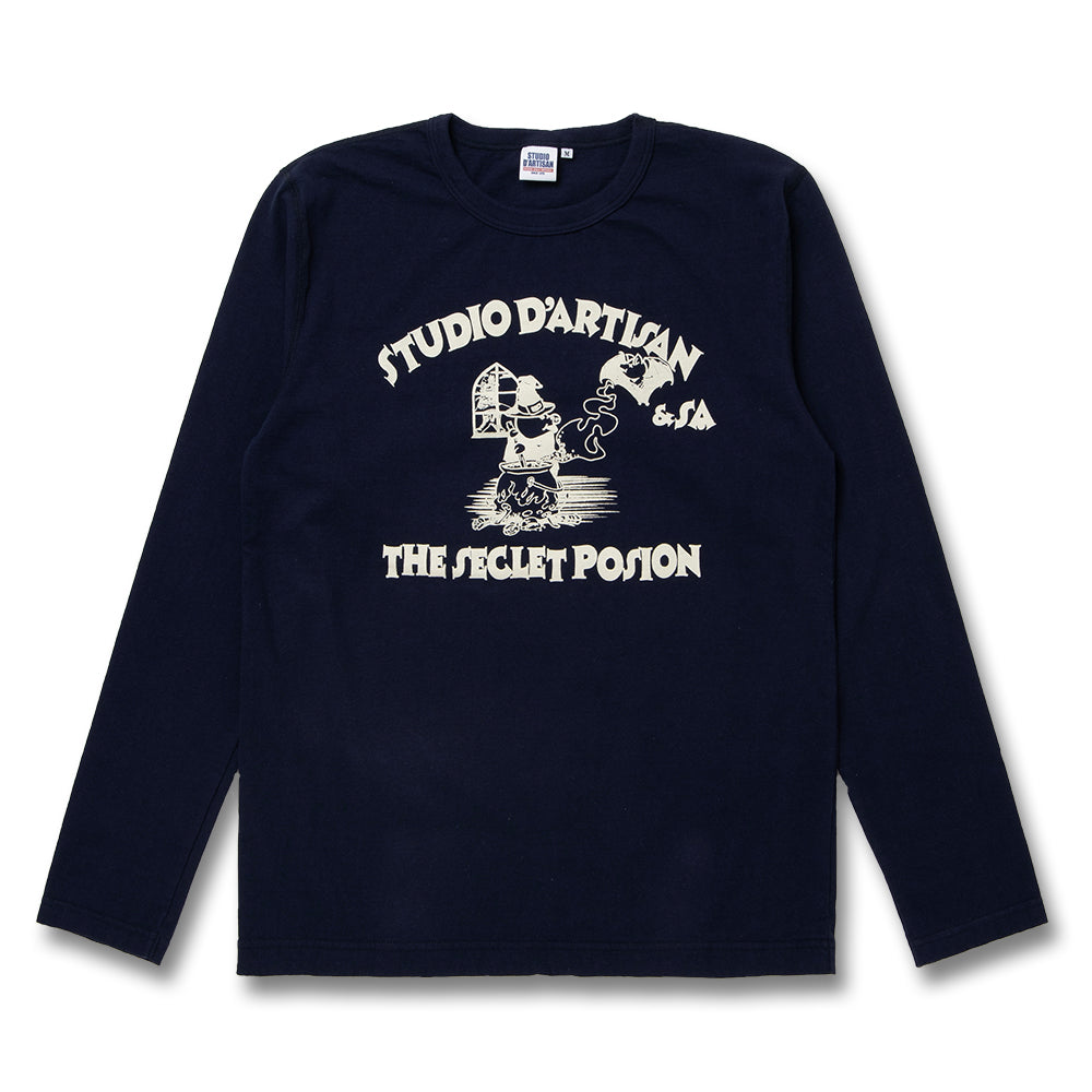 Printed Long Sleeve T-Shirt [8195B]