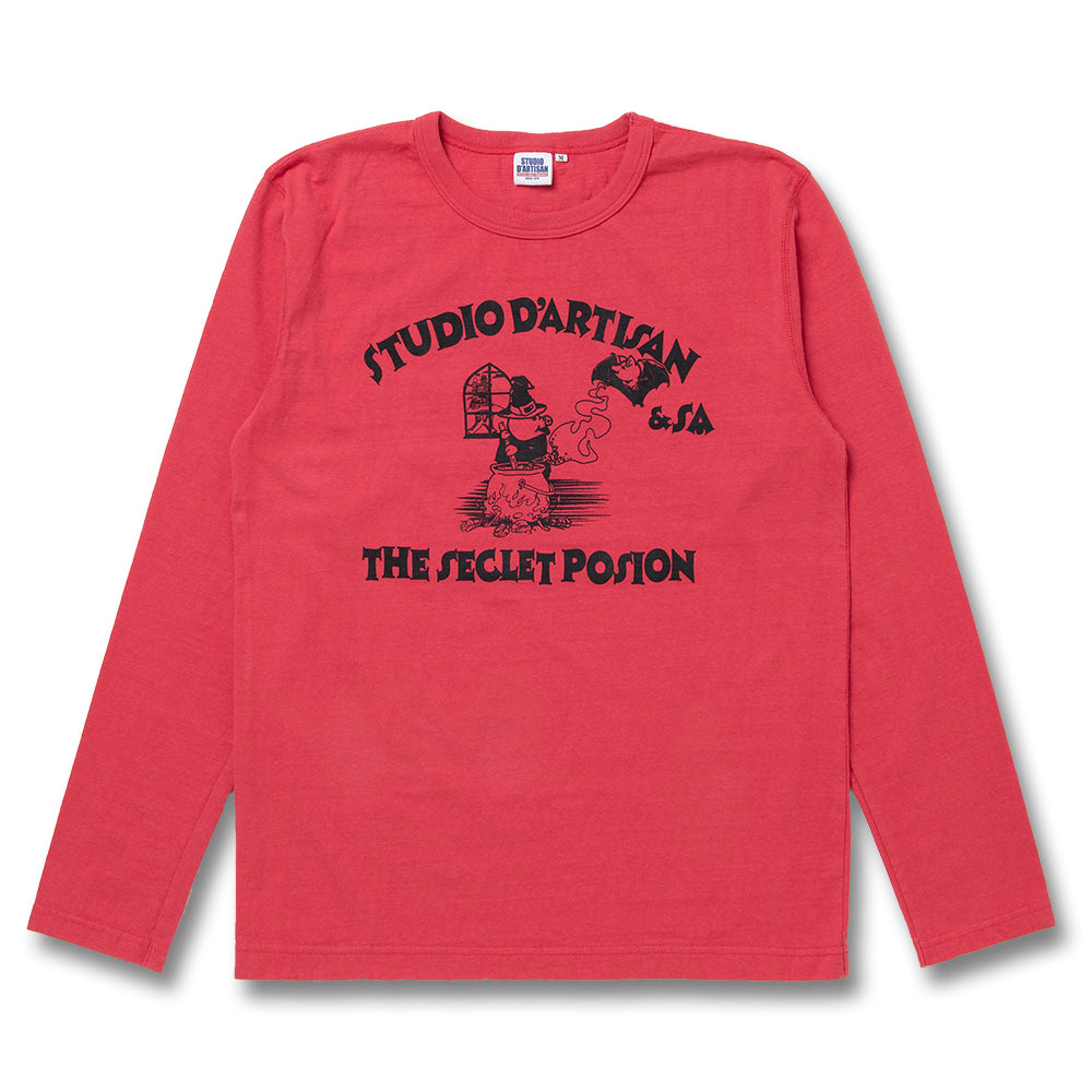 Printed Long Sleeve T-Shirt [8195B]
